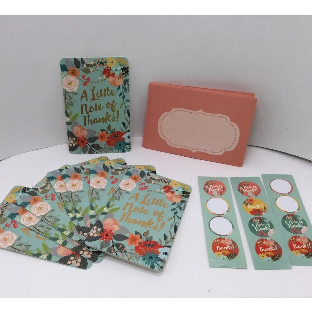 Thank you Cards Blank Variety Destash lot of 34 Rae Dunn